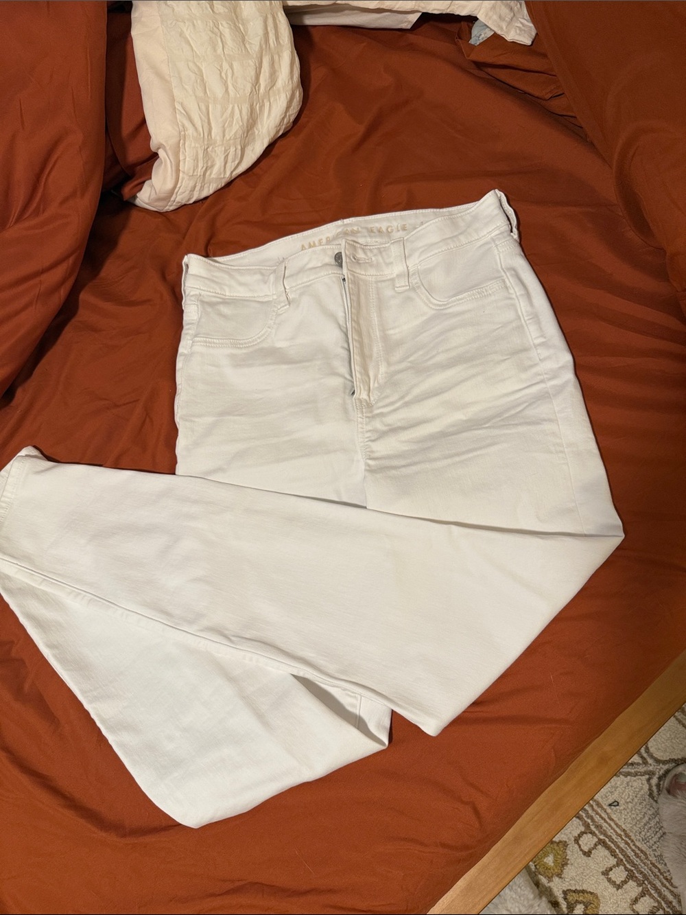 AE White Skinny Jeans